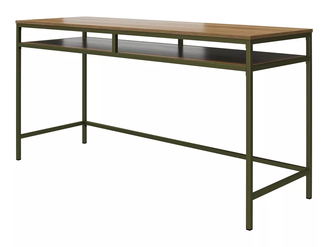 Bradford | Table de nuit avec 2 tiroirs en Noir