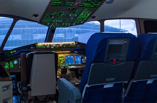 Flugsimulator Boeing 777 in Zürich als perfekte Geschenkidee