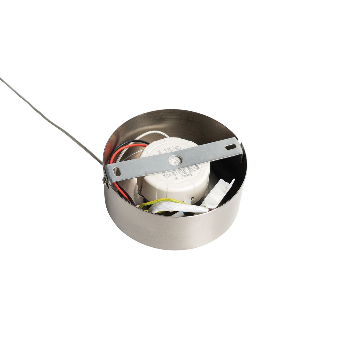 Hanglamp staal 30 cm incl. LED 3-staps dimbaar - Lyani