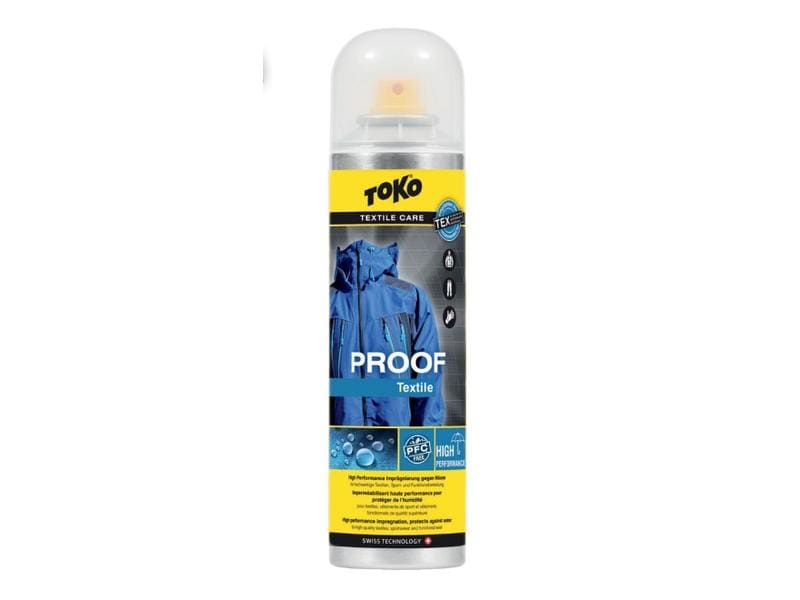 TOKO Textile Proof 250 ml Lang anhaltende Intensiv-Imprägnierung für hochwertige Wetterschutzkleidung