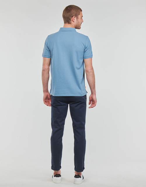 Timberland - SS MILLERS RIVER COLOURBLOCK POLO REG - Bleu / Marine