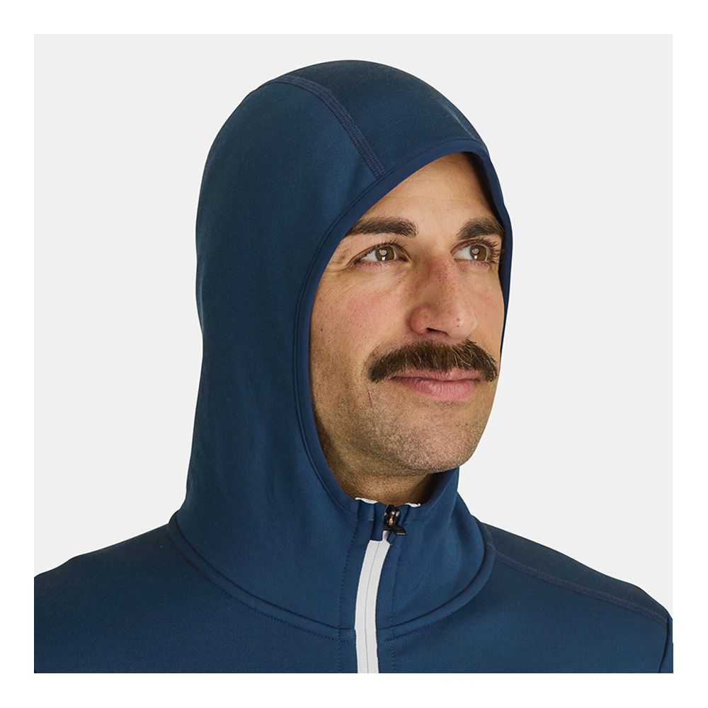 Ortovox FLEECE HOODY - Polaire Homme deep ocean
