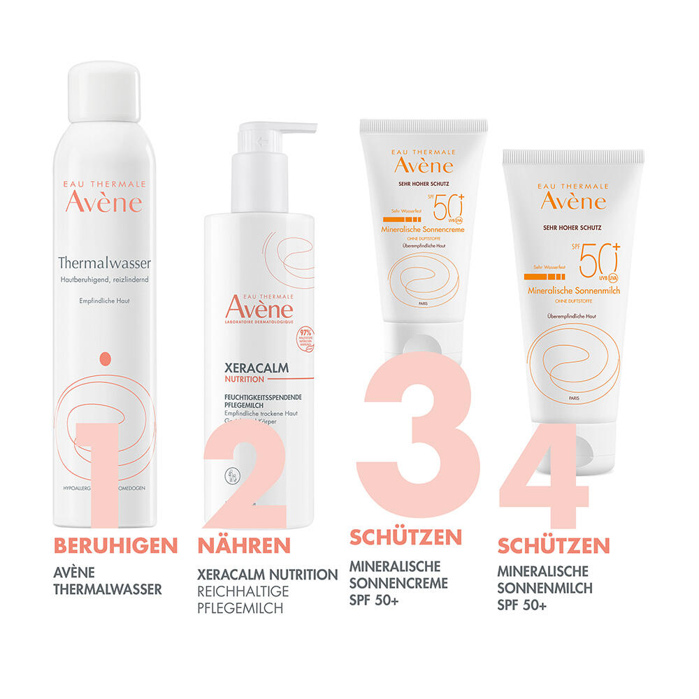 AVENE Mineralische Sonnencreme Creme SPF 50  50 ml