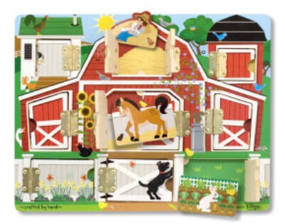 Melissa & Doug Låsbrett Bondegård
