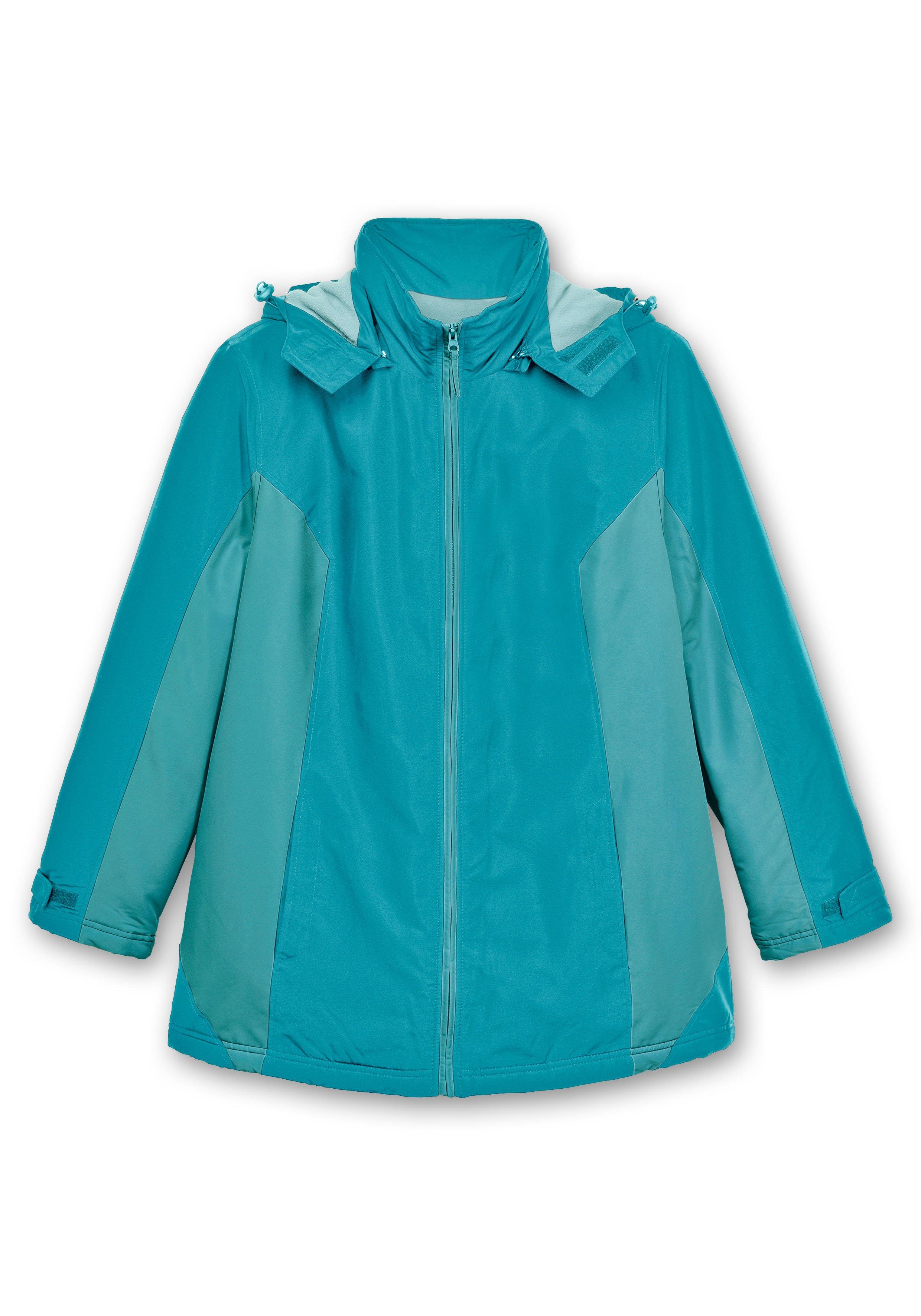 Funktions-Winterjacke mit Kontrastdetails