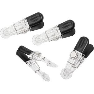 Aimants clip GLOSSY, kit de 4