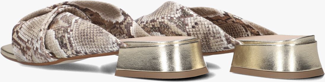 gouden stefano lauran slippers siena