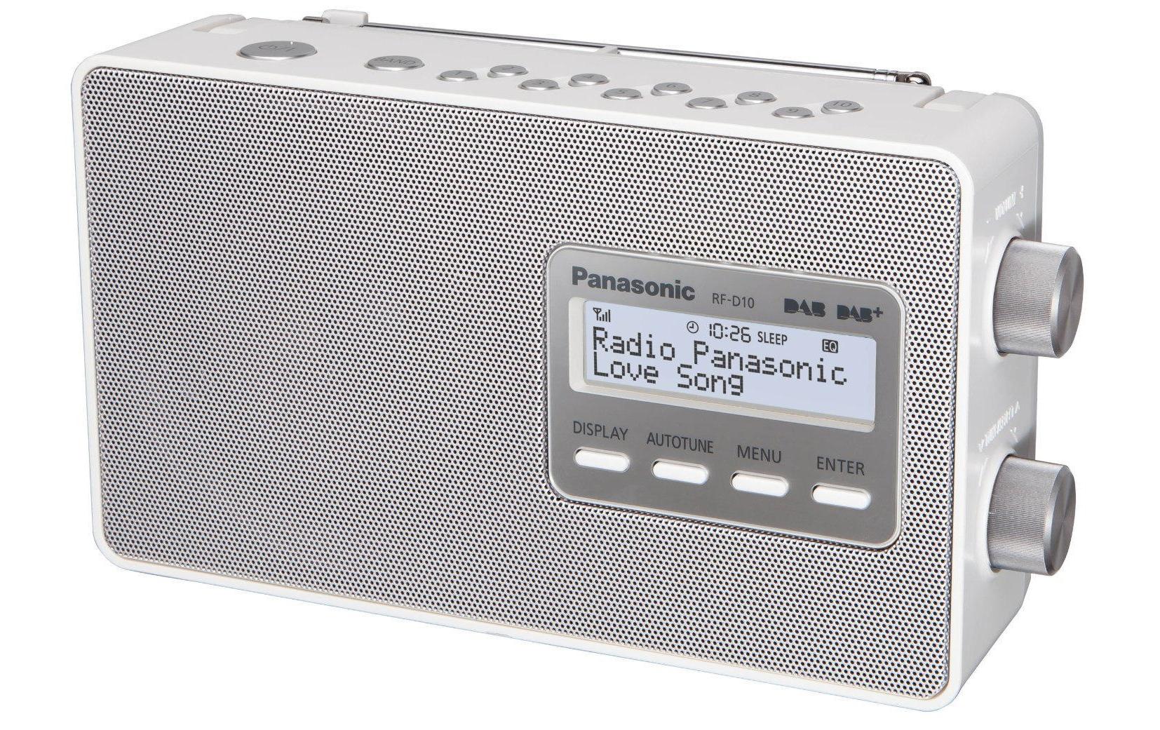 DAB+ Radio RF-D10EG WeissDAB/DAB+-Radio