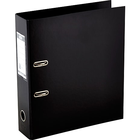 Brevordner A4 8 cm - sort