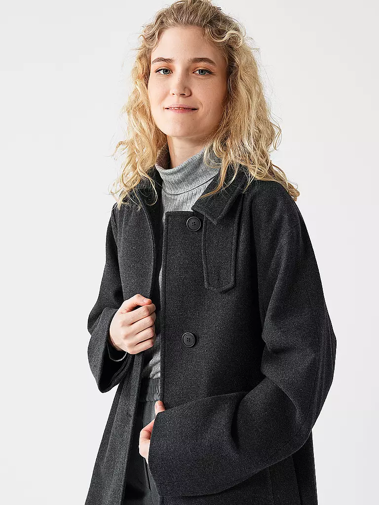 ARMEDANGELS Trenchcoat VAANOISE grau