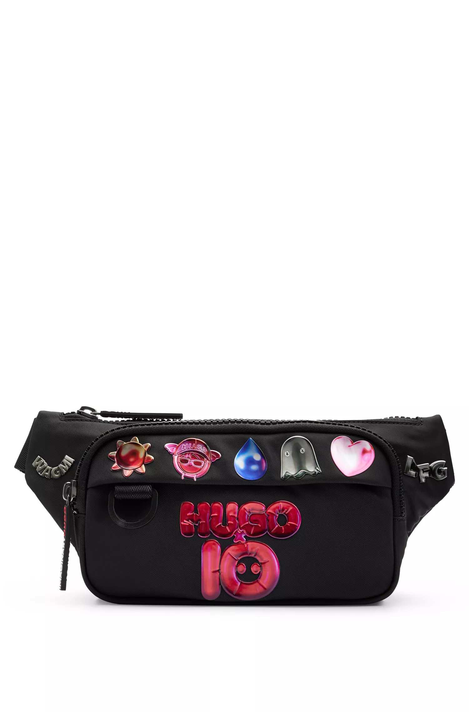 Bolsa de cintura HUGO Red-HUGO x Imaginary Ones