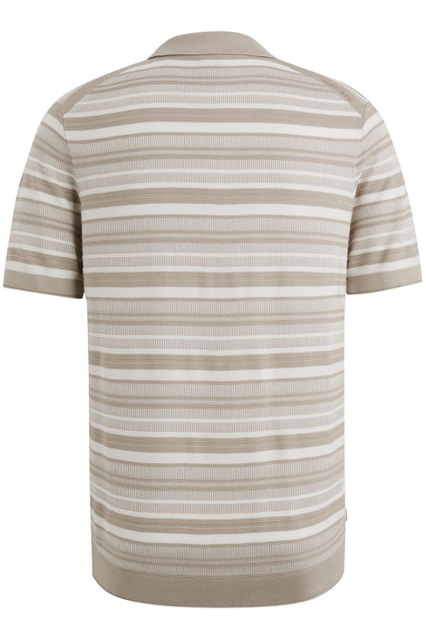 Cast Iron beige heren polo