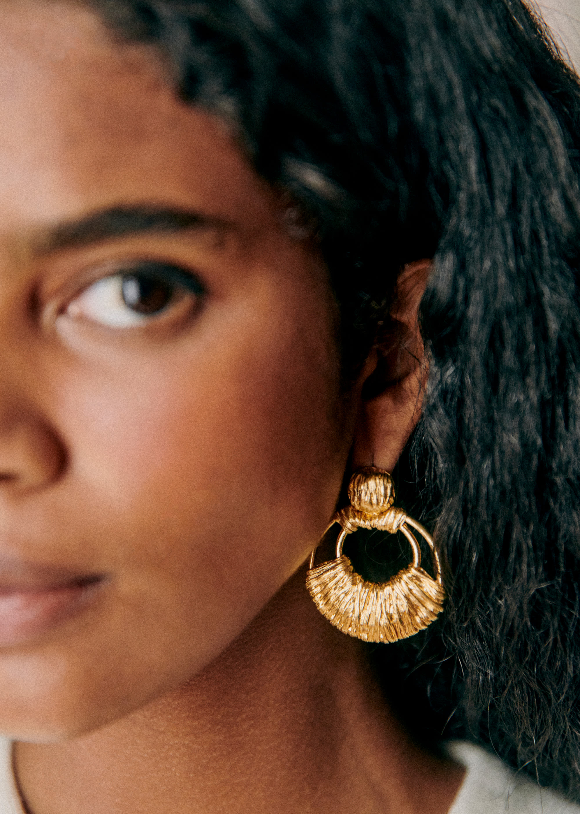 Boucles D'Oreilles Joe - Doré - E-SHOP/BIJOUX Boucles d'Oreilles 5905774