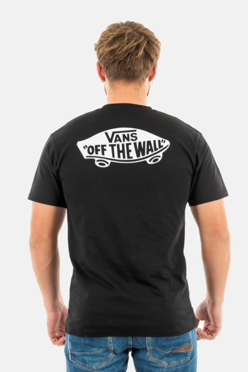 Tee shirt vans style 76 back y281 black/white