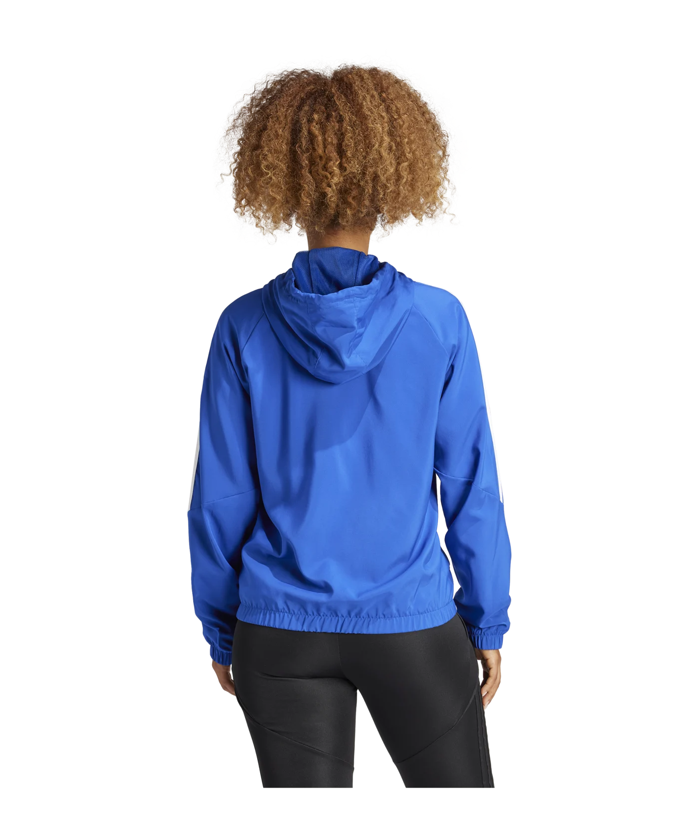 adidas Tiro 24 Windbreaker Damen Blau Weiss