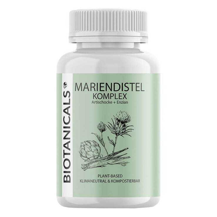 Biotanicals Mariendistel Komplex Kapseln, 120 St