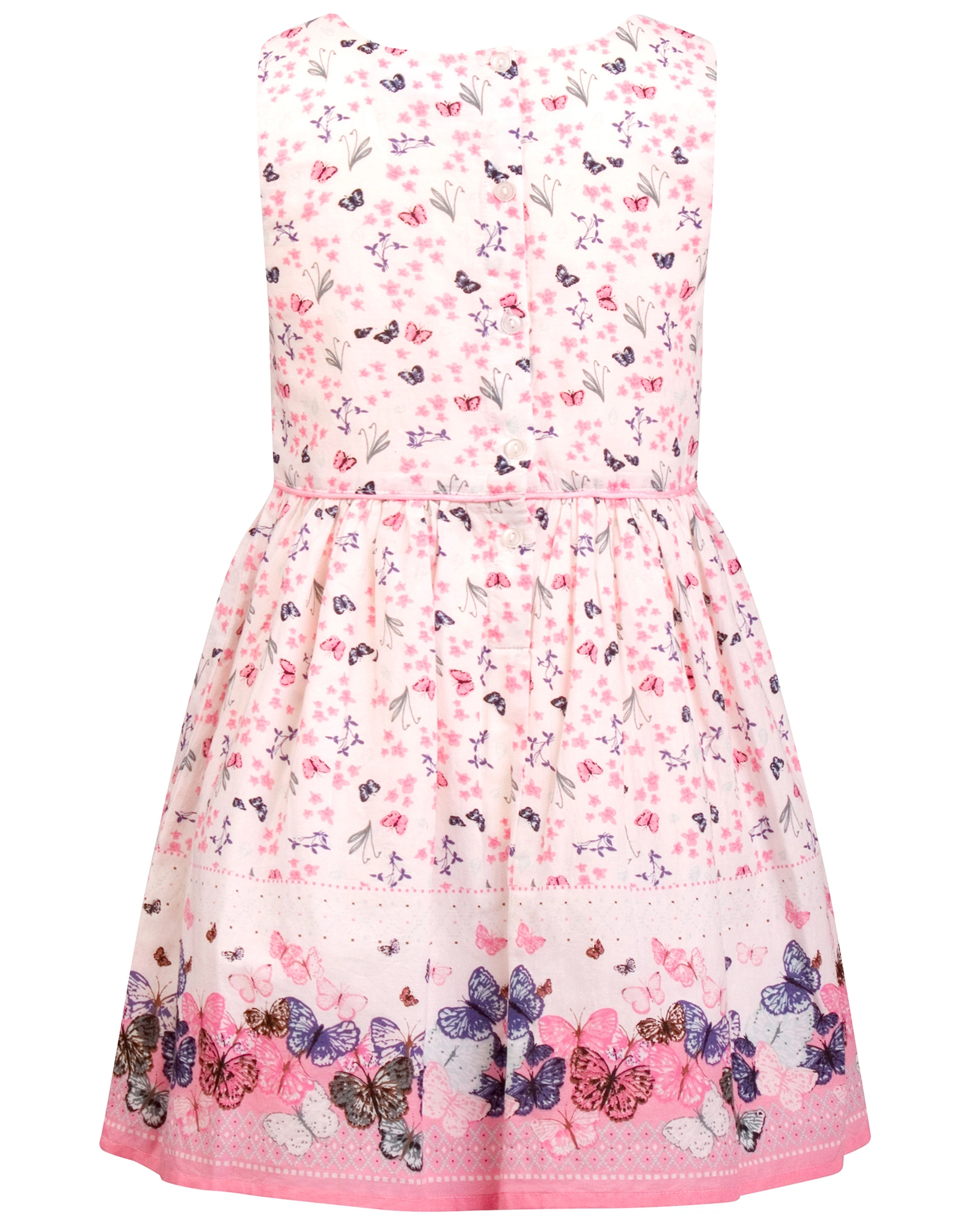 Kleid SCHMETTRLINGSWIESE ärmellos in candy pink