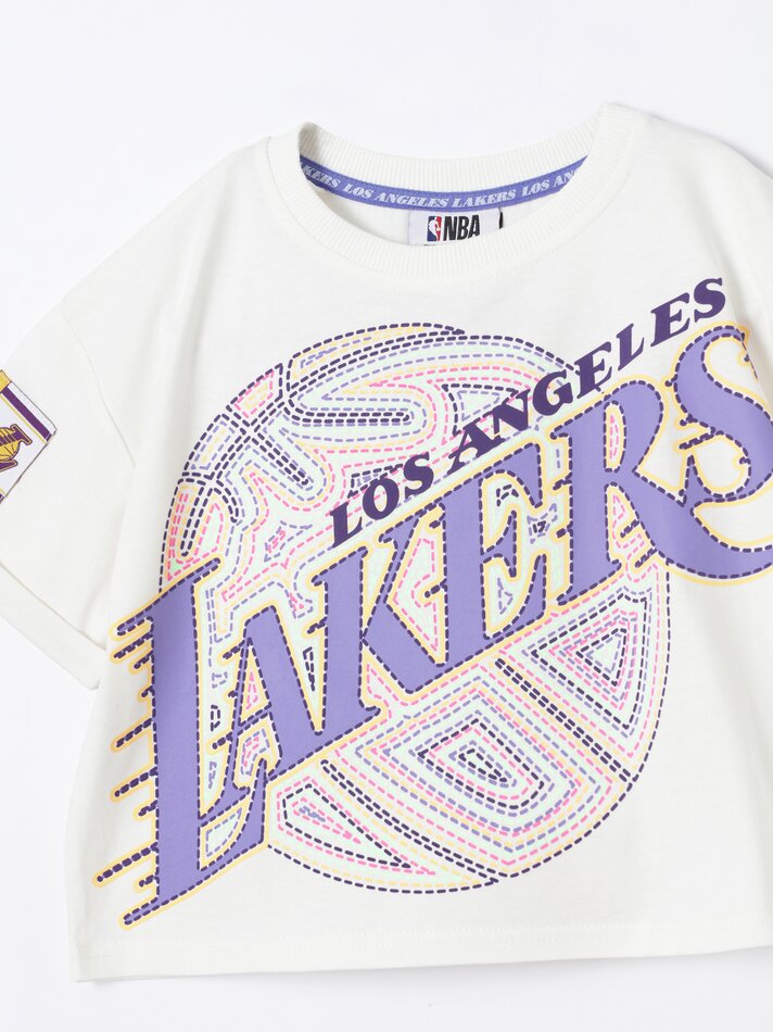 Camiseta NBA com estampa - Off White