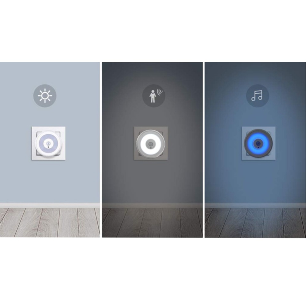 Drahtlose 720p WiFi Video Türklingel Türsprechanlage Nachtsicht Funktion   Bewegungserkennung   Optischer Klingel für iOS/Android (IP65) - Schwarz