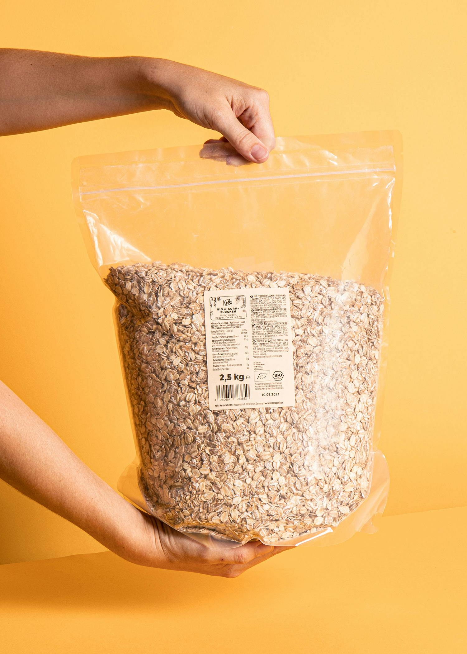 Bio 4-Korn-Flocken 2,5 kg
