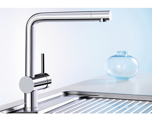Blanco keukenkraan LINUS chroom 514020
