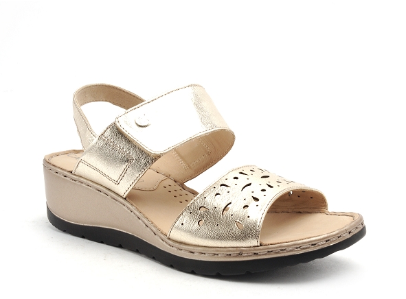 Caprice nu pieds talons femme 28253 bronze