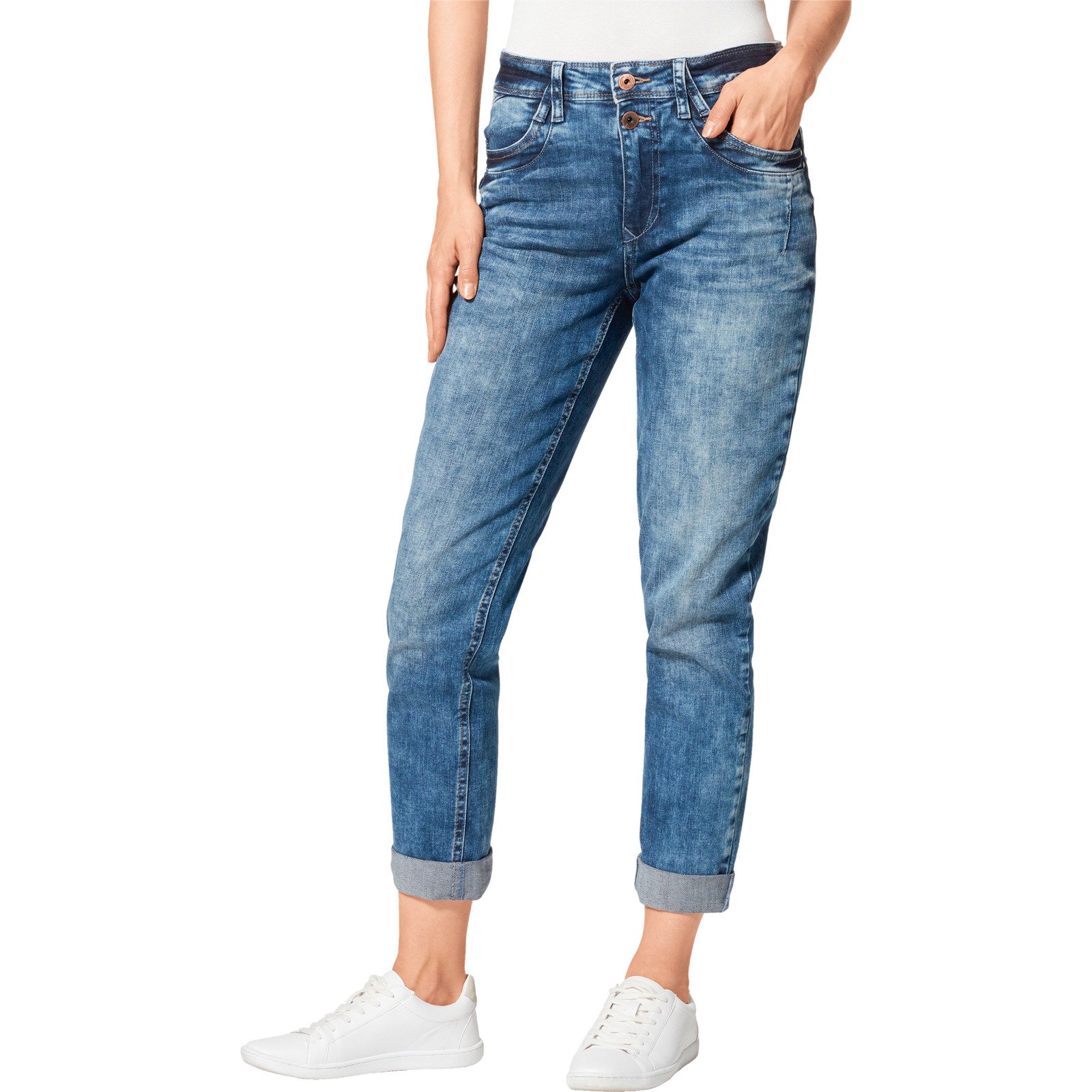 Stooker Damen-Jeans Davos Heavy Blue