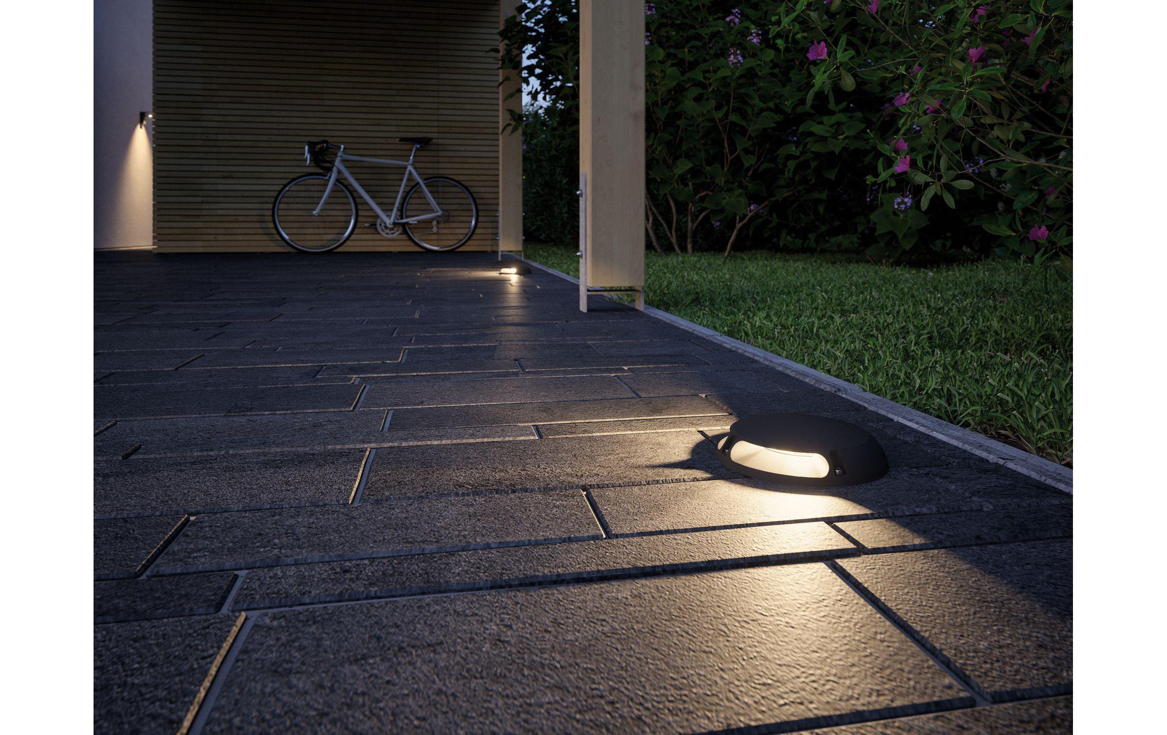 Bodenleuchte Plug & Shine 180° 3000 K, befahrbarPlug & Shine Floor Mini IP65