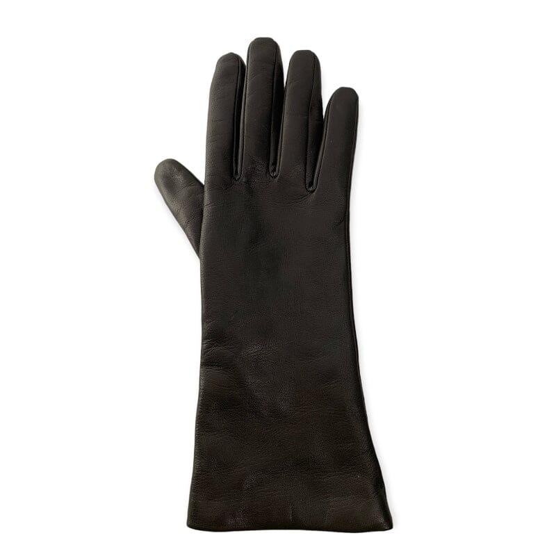 Caridei Dames Handschoen Glacé Long Black