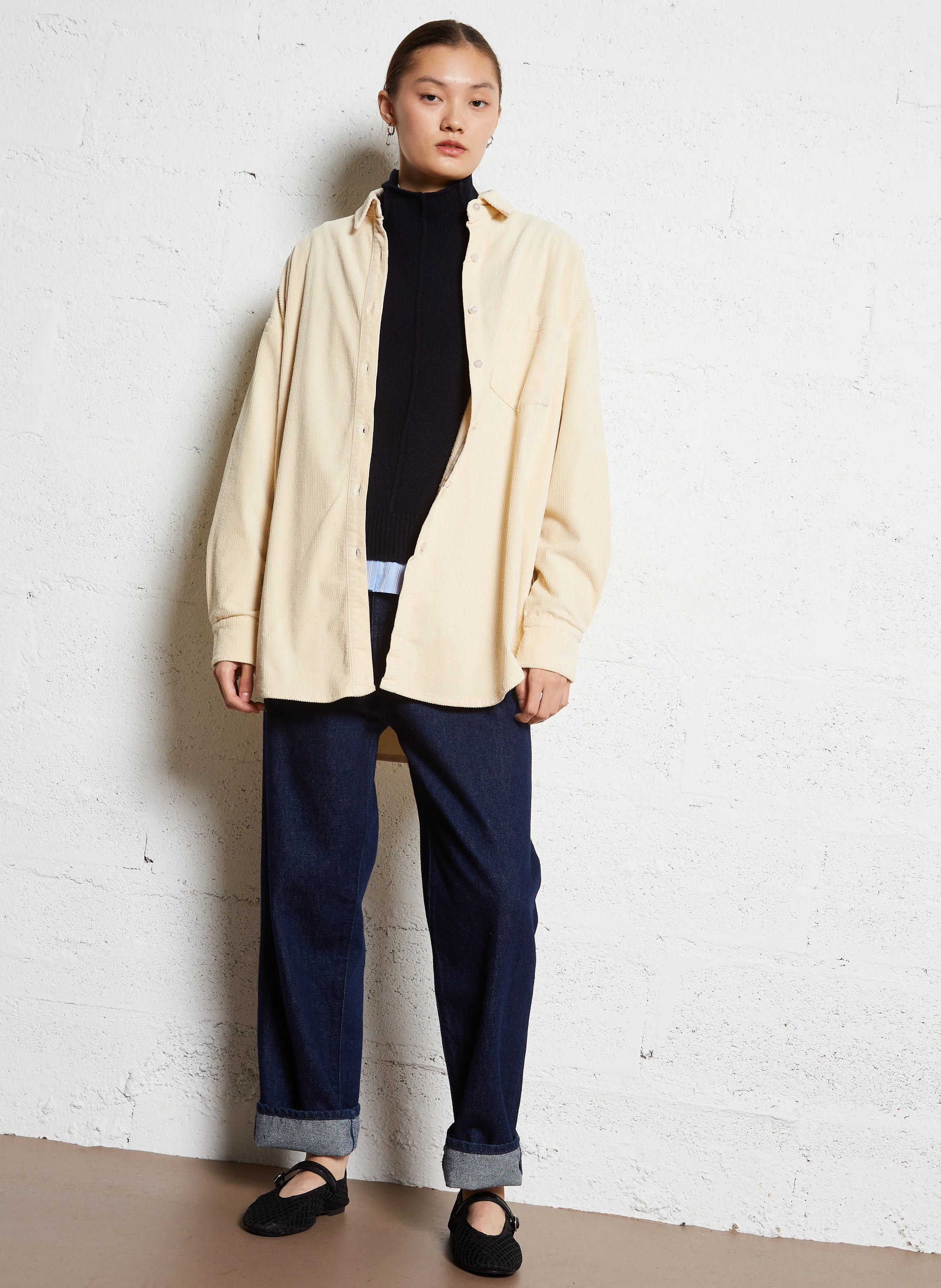 PATRICK - Jean droit en coton | Bleu