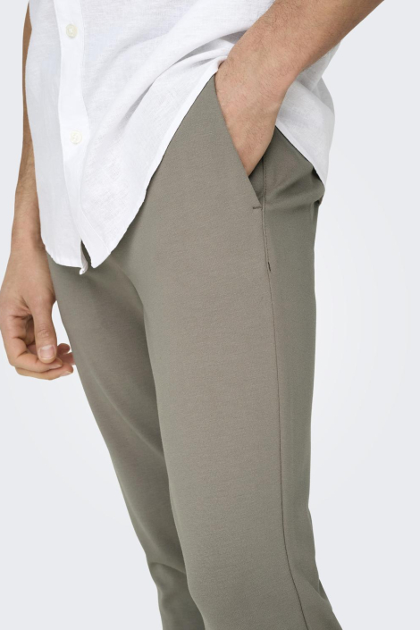 Only & Sons beige heren broek