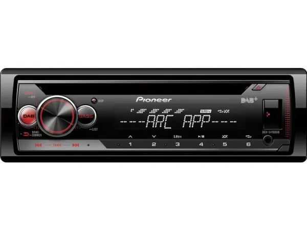Pioneer DEH-S410DAB - Bil - CD-modtager - in-dash - Single-DIN - 50 watt x 4