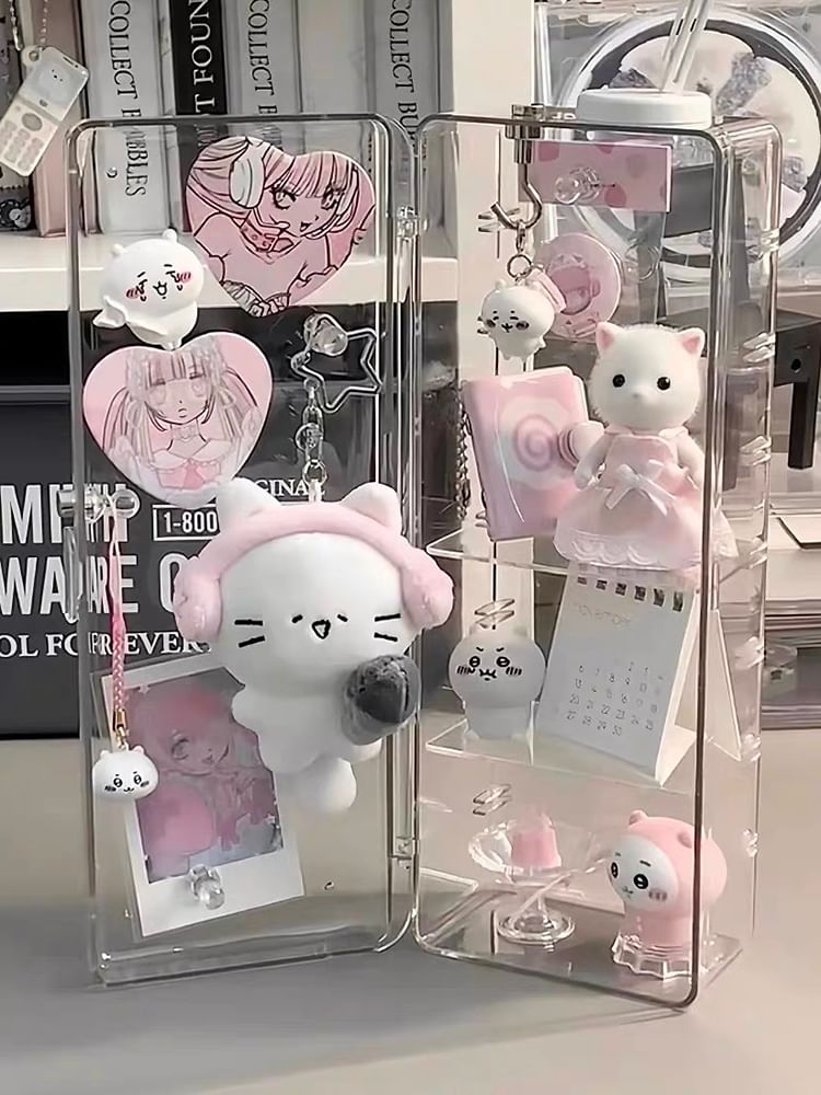 Sabam - Reis-acryl figuur display opbergdoos