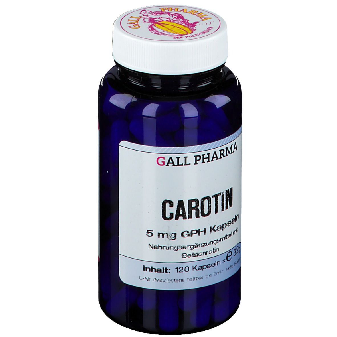 GALL PHARMA Carotin 5mg GPH Kapseln