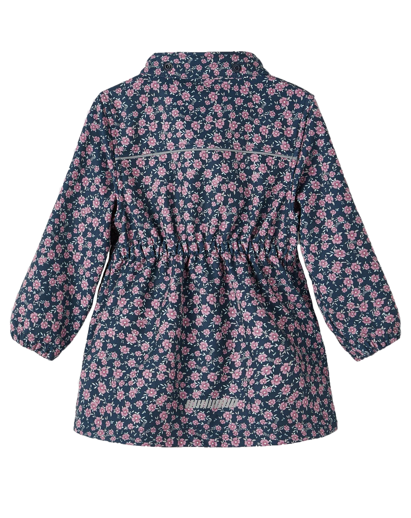 Softshelljacke NMFALFA SMALL FLOWER in dark sapphire