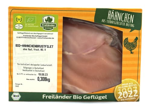Freiländer BIO Hähnchenbrustfilet