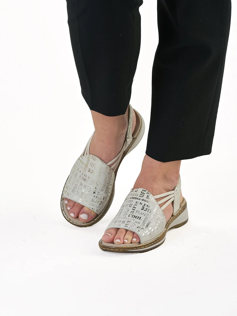 Sandalette Hawaii creme