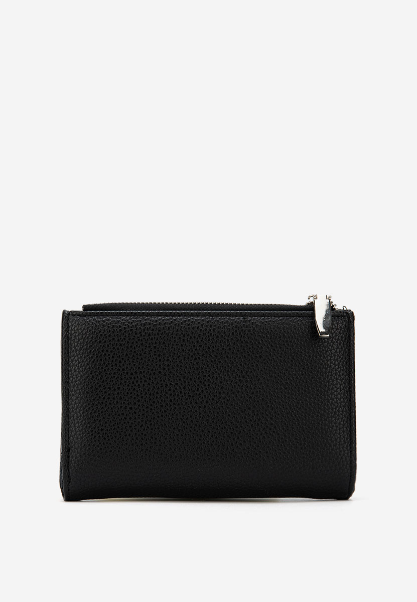 Portefeuille femme noir Delimia