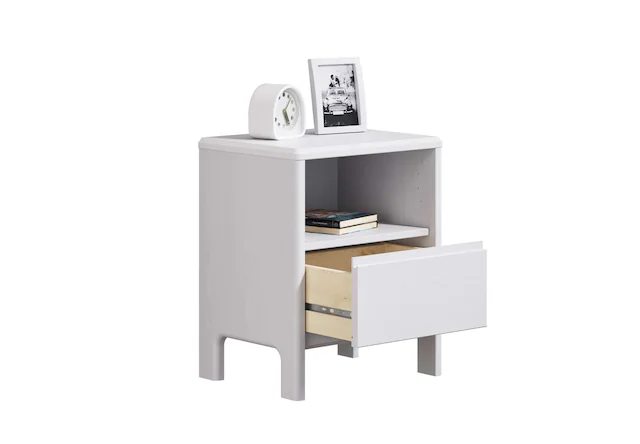 Home affaire Nachttisch »Luven« aus massiver Kiefer, mit 1 Schublade, Breite 44 cm