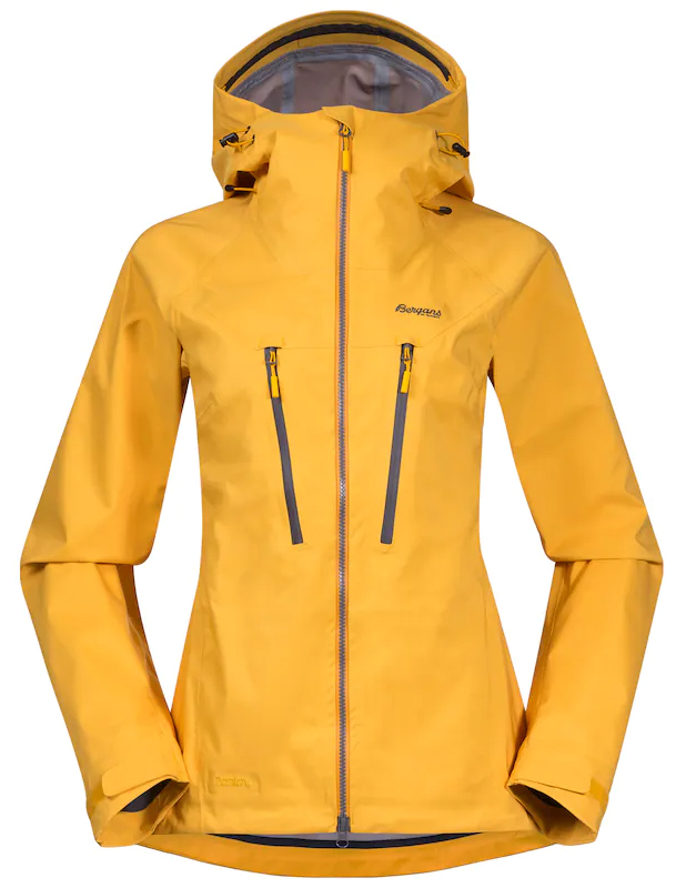 Cecilie 3L Jacket Dame Light Golden Yellow/Golden Yellow
