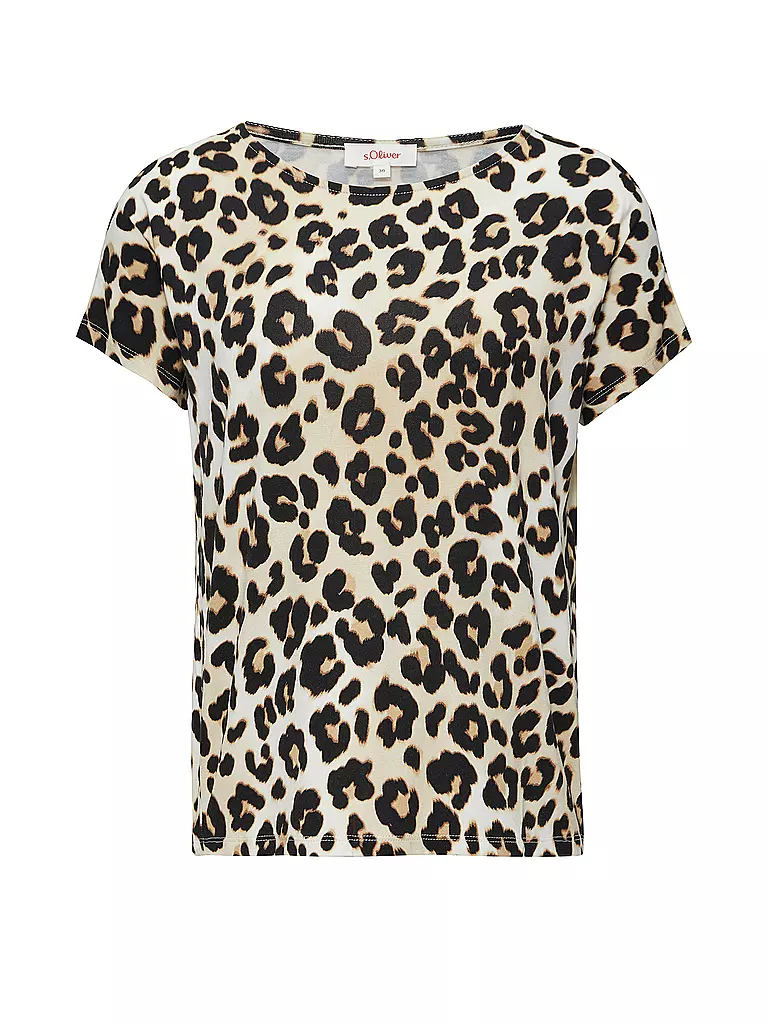 S.OLIVER Blusenshirt camel