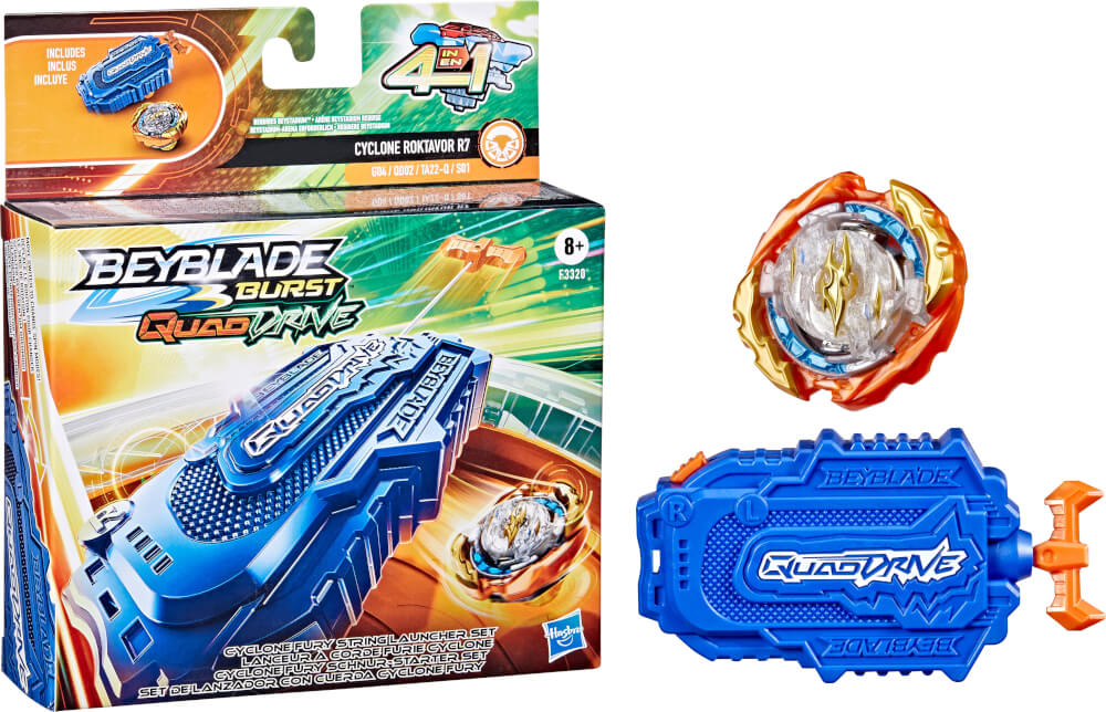 BEY Cyclone Fury String  Launcher Set