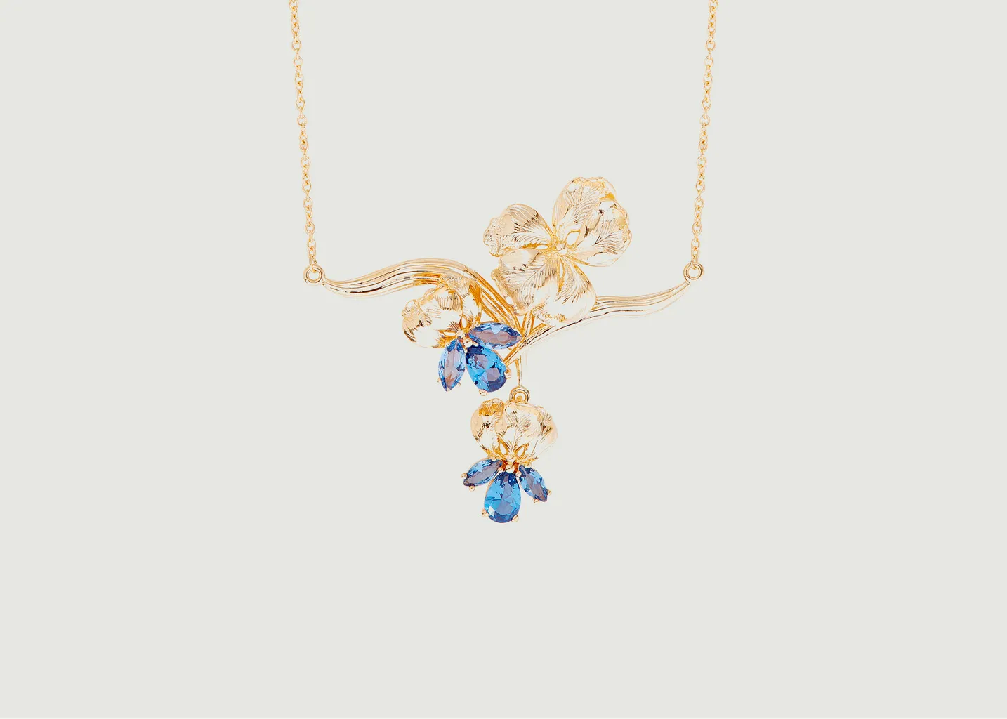 Collier plastron Les Iris Les Néréides