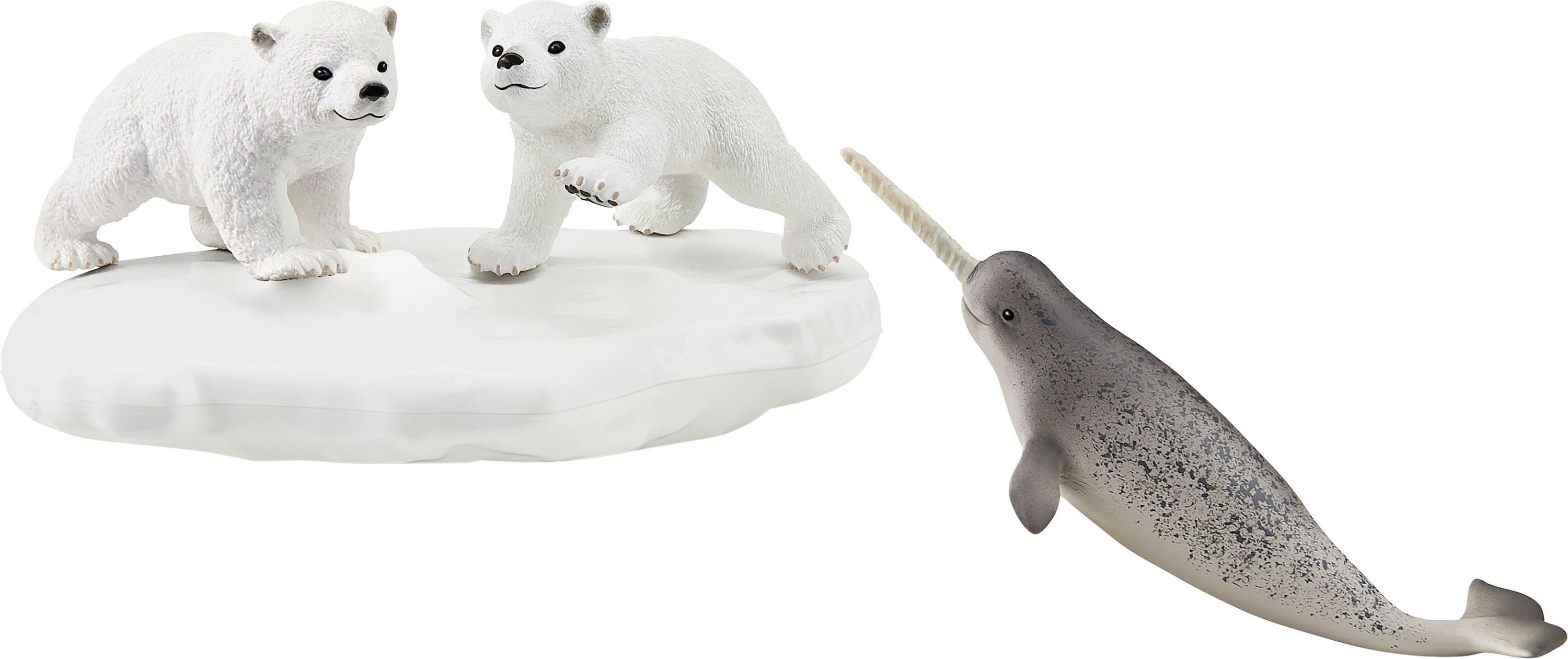 schleich® 42531 Wild Life – Eisbären-Rutschpartie