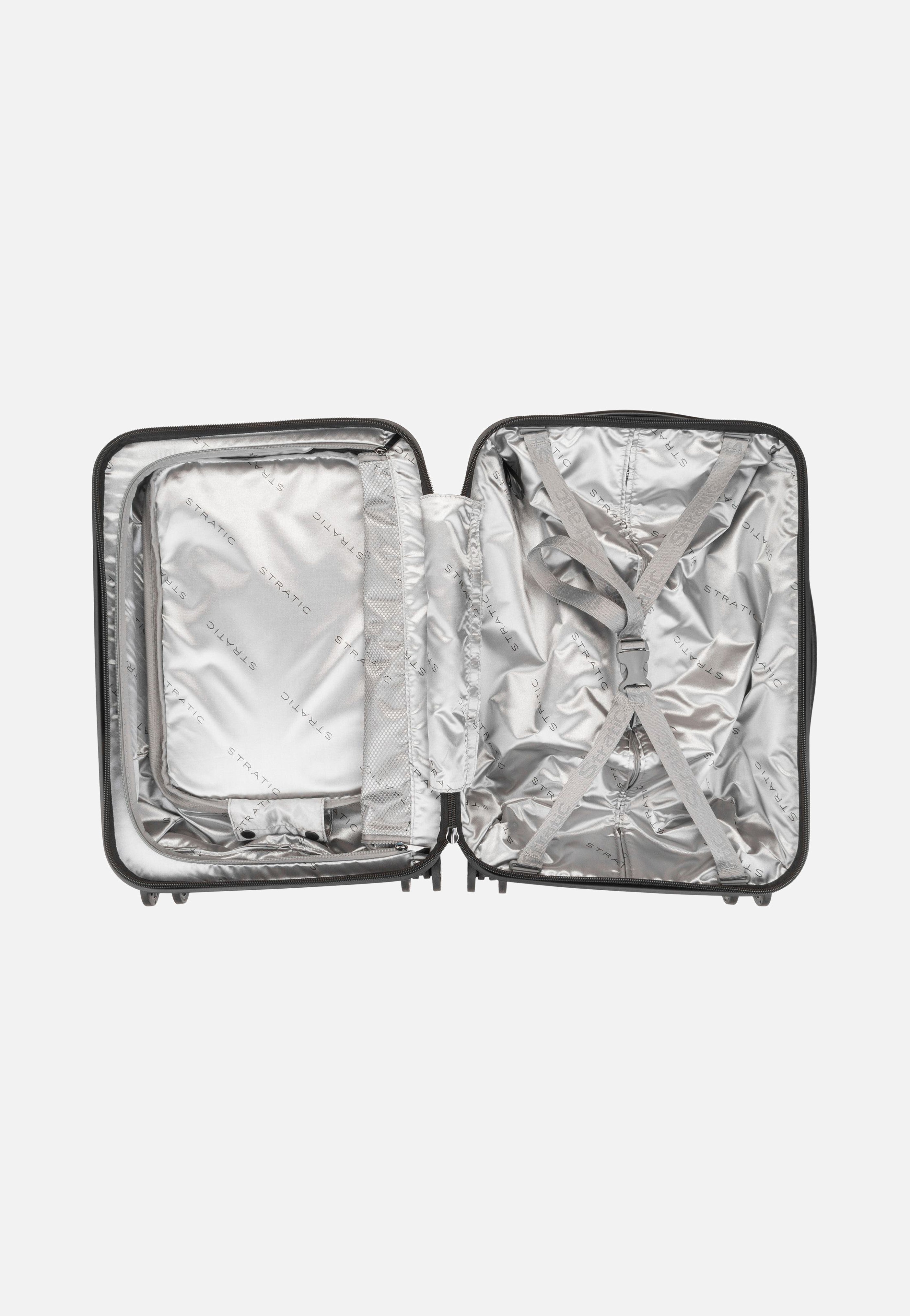 Leather & More Trolley S Front Pocket Matt Black - Koffer