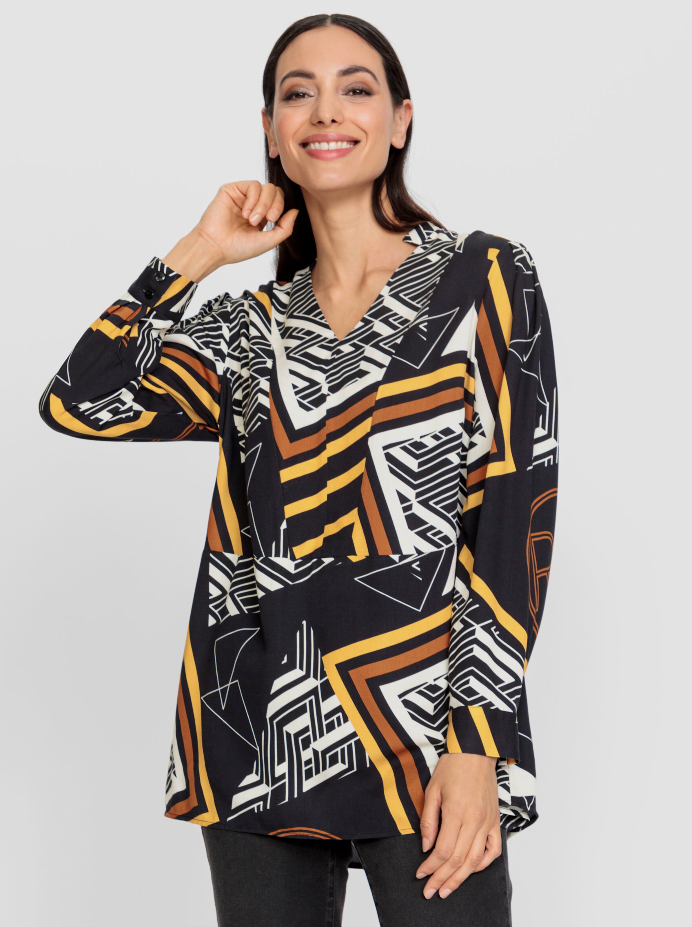 Druckbluse