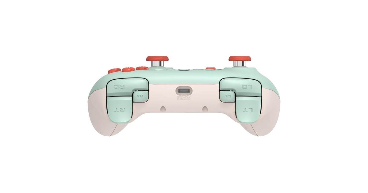 8BitDoUltimate 2C Wired gamepad  (Mint/oranje)