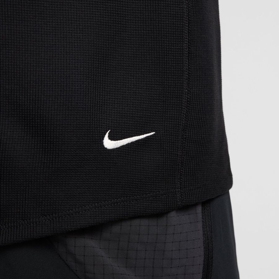 Nike Haut Running Dri-FIT Trail Midlayer HZ - Noir/Blanc