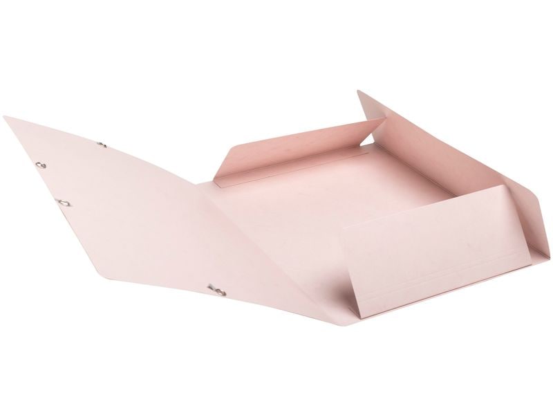 Exacompta Gummibandmappe A4 Skandi Hellrosa Sammelmappe mit Gummizug