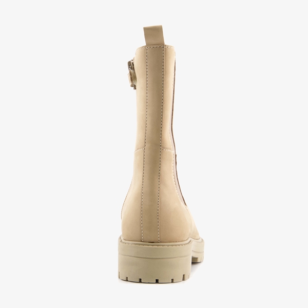 Groot leren meisjes chelsea boots